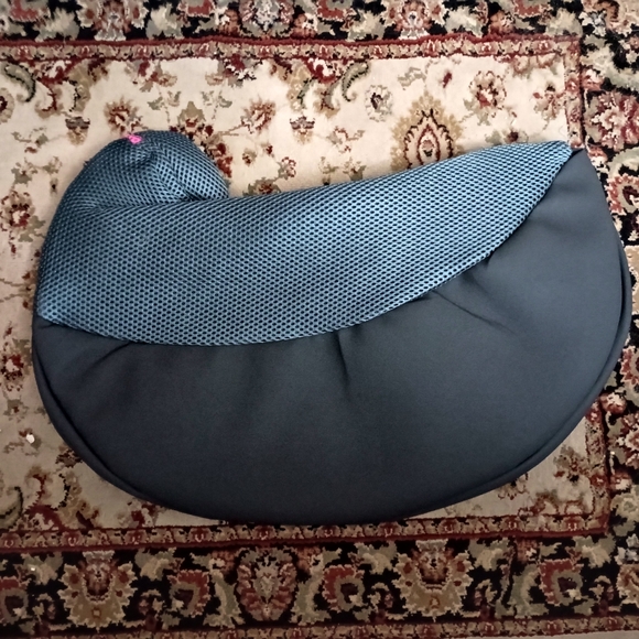 PET SLING - NEW / LARGE / PINK - Dog Cat Carrier Bag Mesh Leather Shoulder Strap - Picture 4 of 6